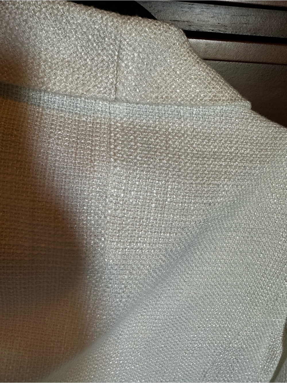 Andrew Mac Marc New York / White Shimmer Blazer / NWOT / Size 12 - Picture 8 of 8